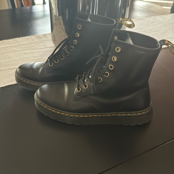 Dr. Martens Shoes - Dr. Martens Zavala Combat Boots. Women’s size 7. Color black